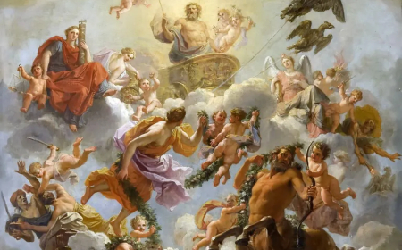 Yunan Mitolojisi; Dünyanın Oluşumu