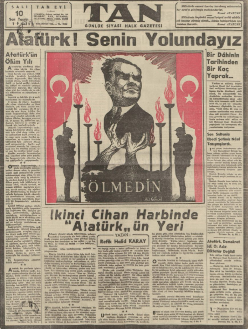1939-1942 YILLARI ARASINDA 10 KASIMIN GAZETE KÜPÜRLERİNE YANSIMASI